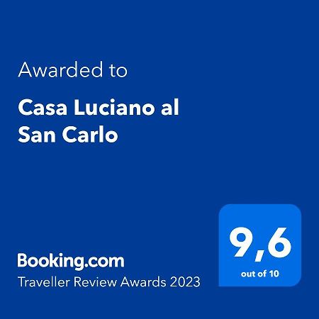 Casa Luciano Al San Carlo Lejlighed Napoli Eksteriør billede