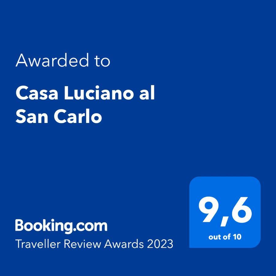 Casa Luciano Al San Carlo Lejlighed Napoli Eksteriør billede